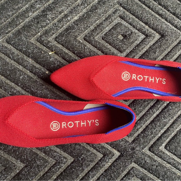 A pair of red Rothys - Picture 2 of 8